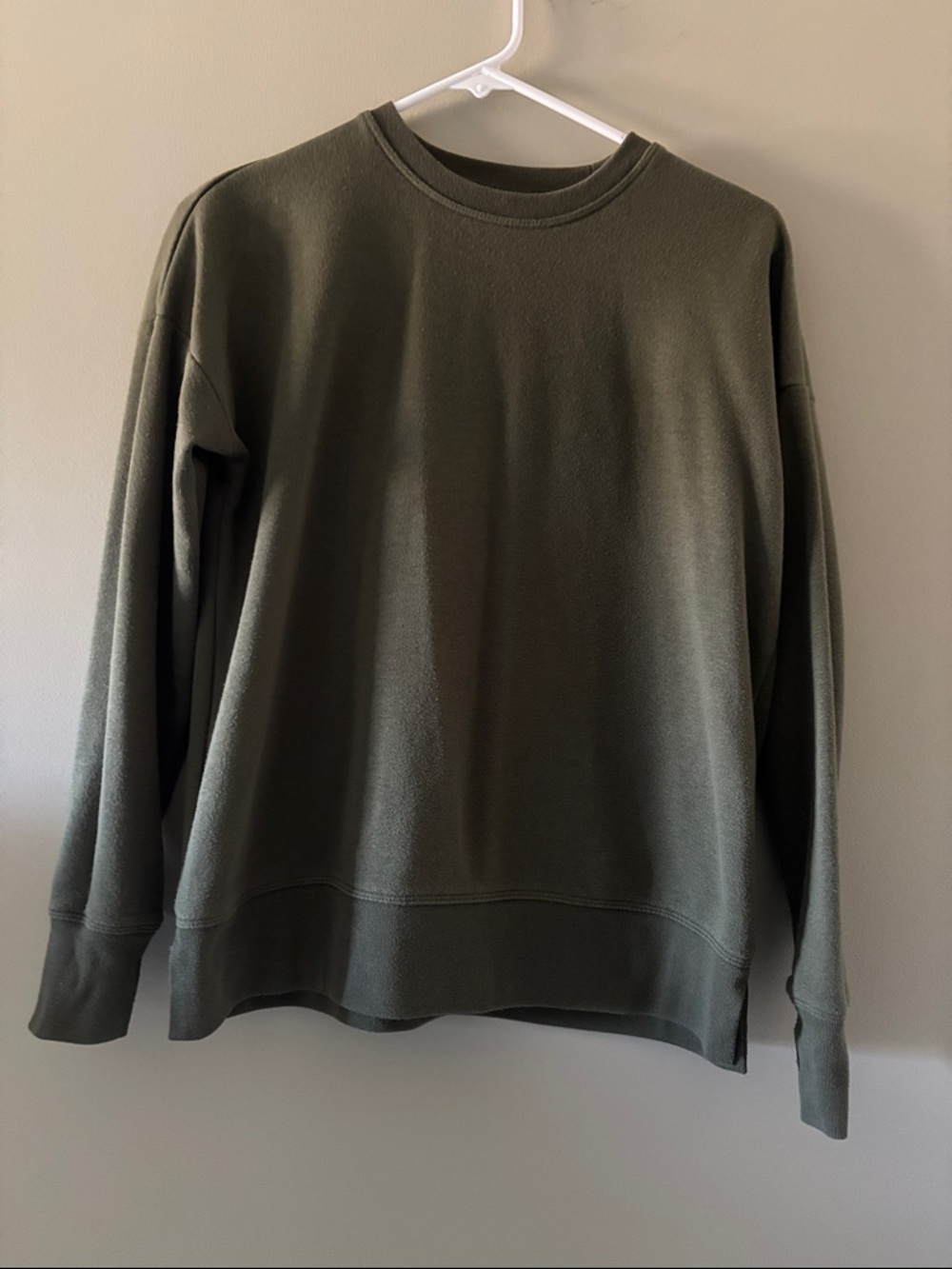 Ideology Olive Green Crewneck Sweater